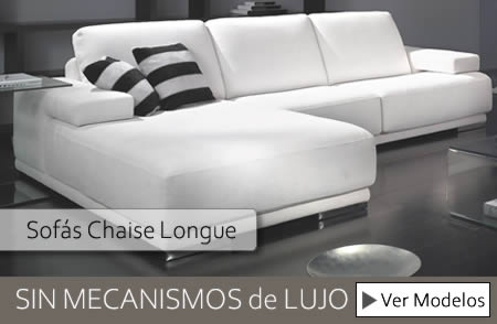 Sofás chaise longue